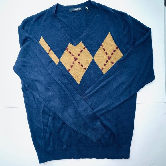 Murano. Men’s long sleeve sweater. Size medium - Picture 2 of 7